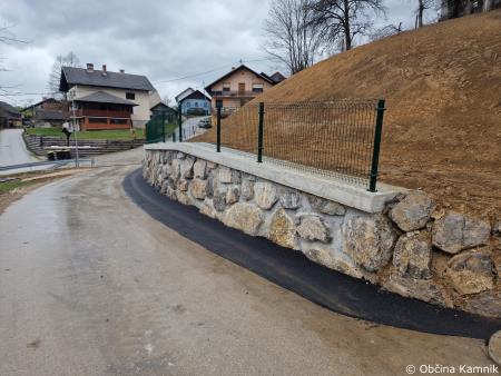 Sanacija zemeljskega plazu nad javno potjo 660473 Županje Njive (5)